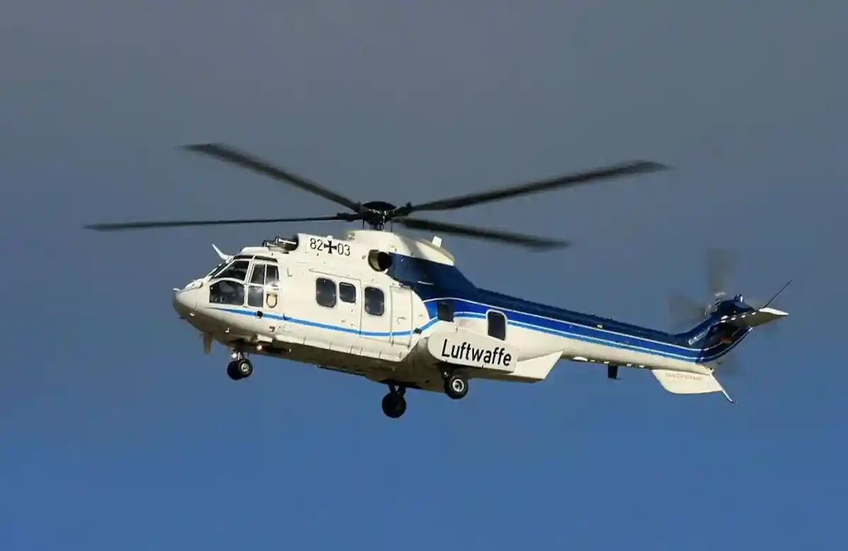 военно-транспортный вертолёт AS 532 фото