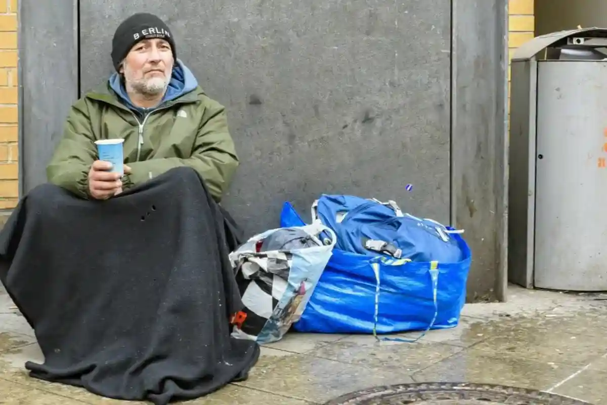 Количество бездомных людей в Берлине