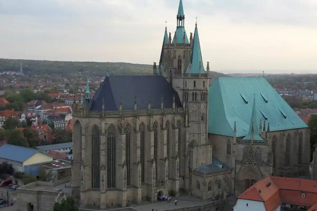 Кафедральный собор Эрфурта. Фото: Thuringius / wikipedia.org