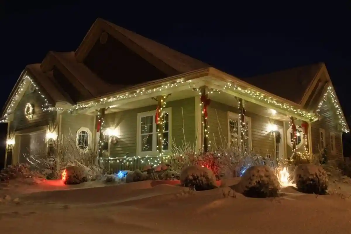 «Самый рождественский» дом в Германии. Фото: shutterstock.com