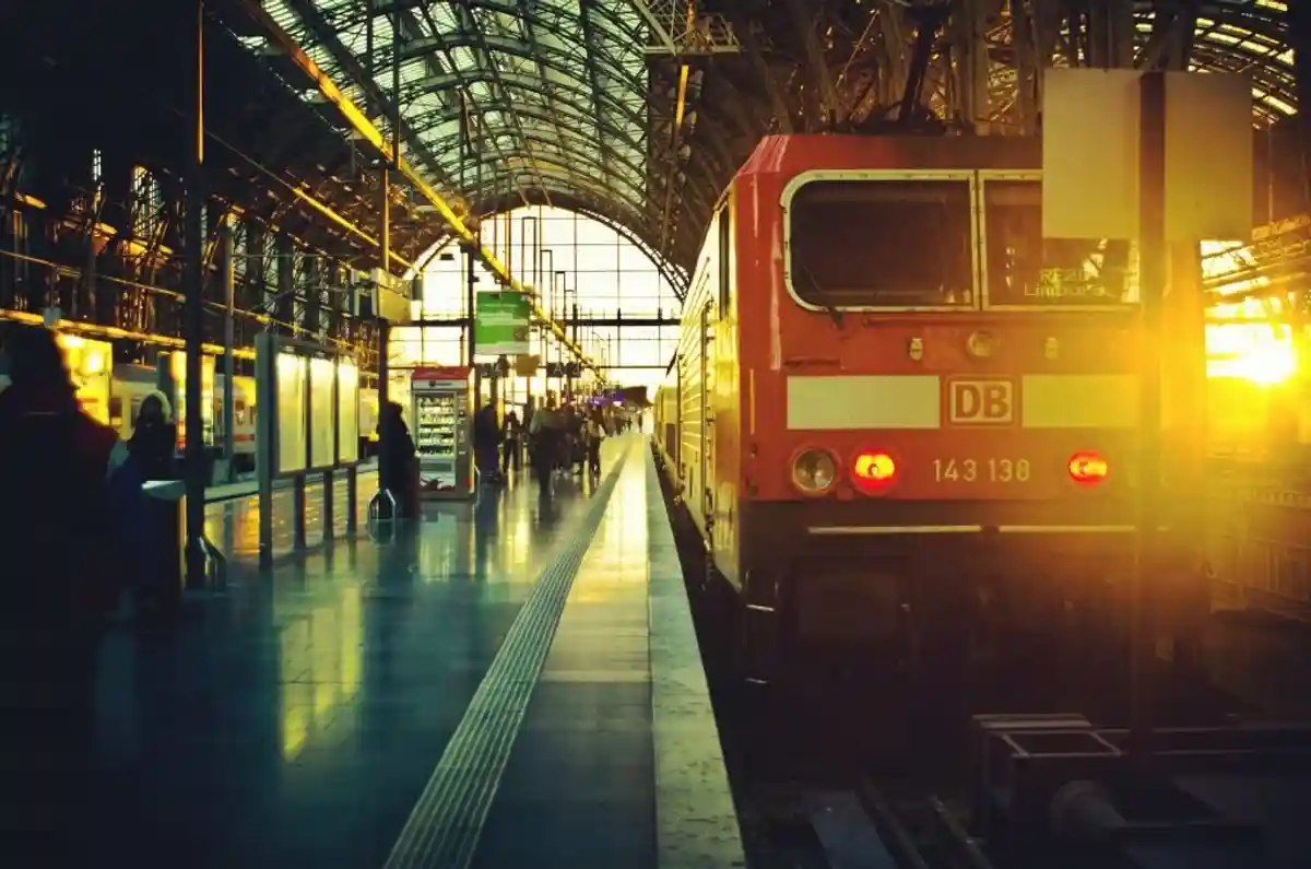 опоздание поездов в Германии