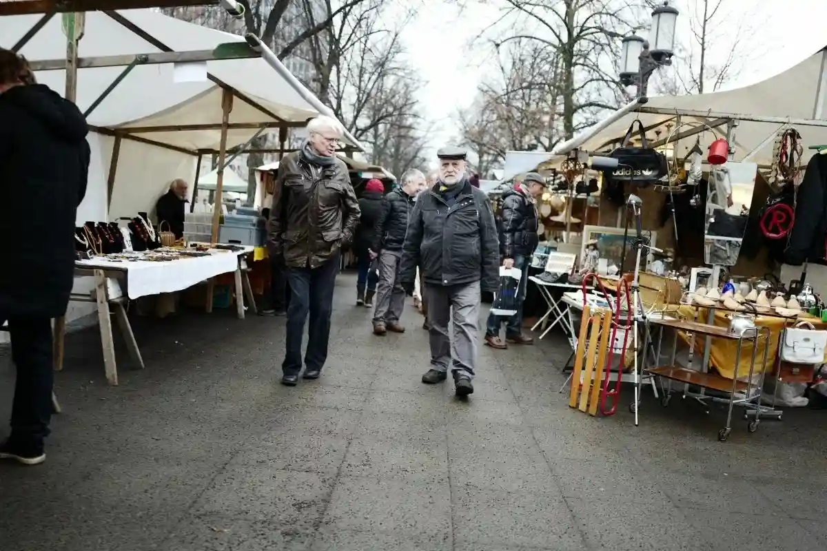 Блошиный рынок в Германии. Фото: aussiedlerbote.de