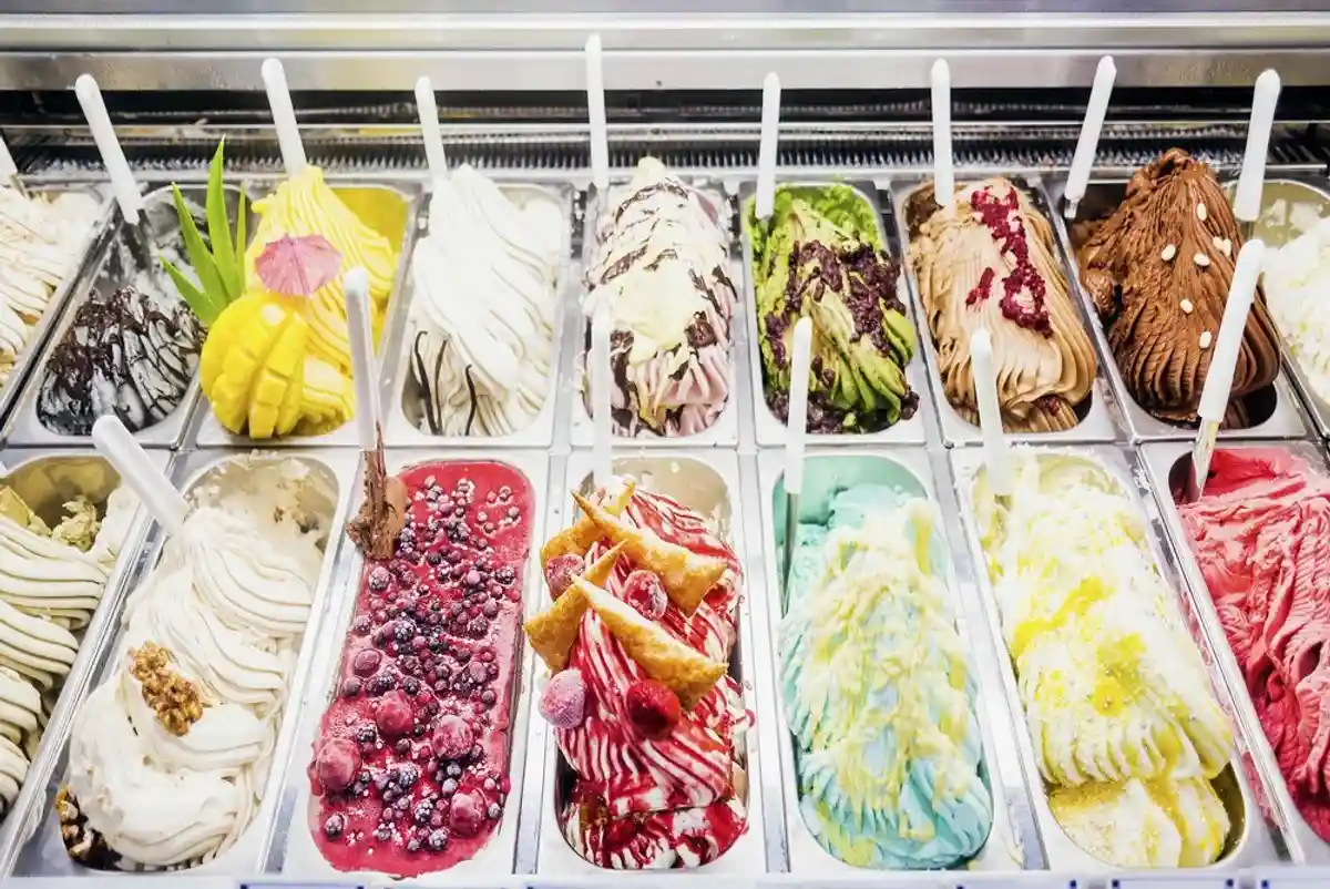 мороженое в Гамбурге