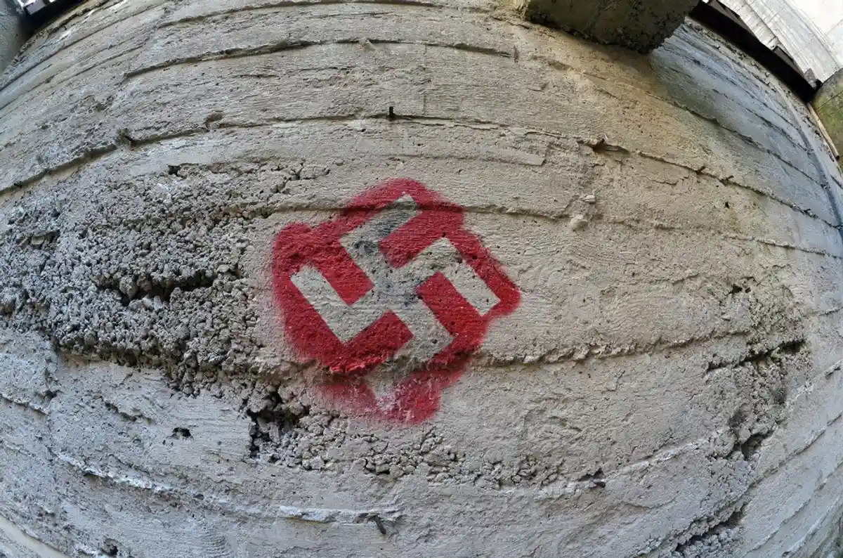 Неонацистская акция в Германии