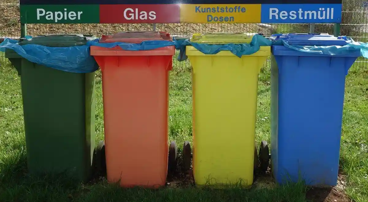 мусорные баки в Германии