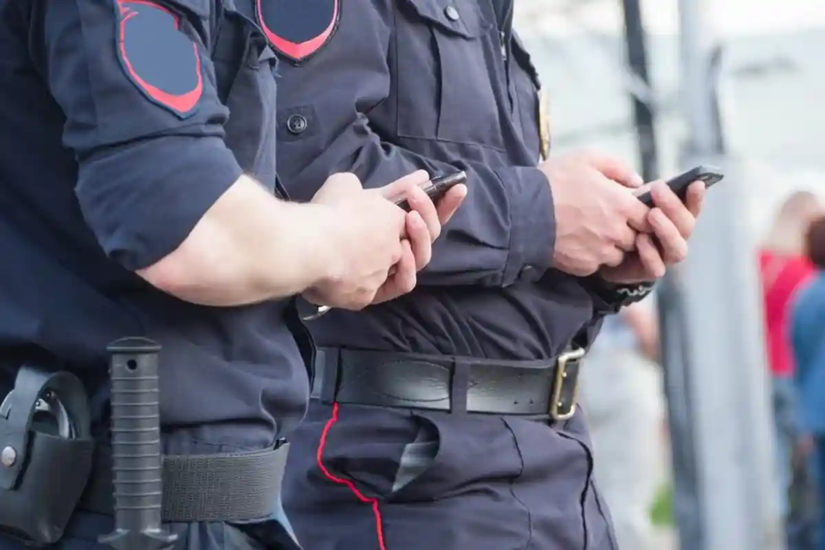 полицейские смартфоны в Германии