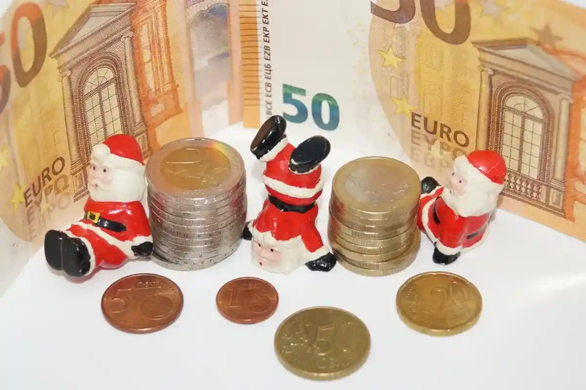рождественские деньги в Германии