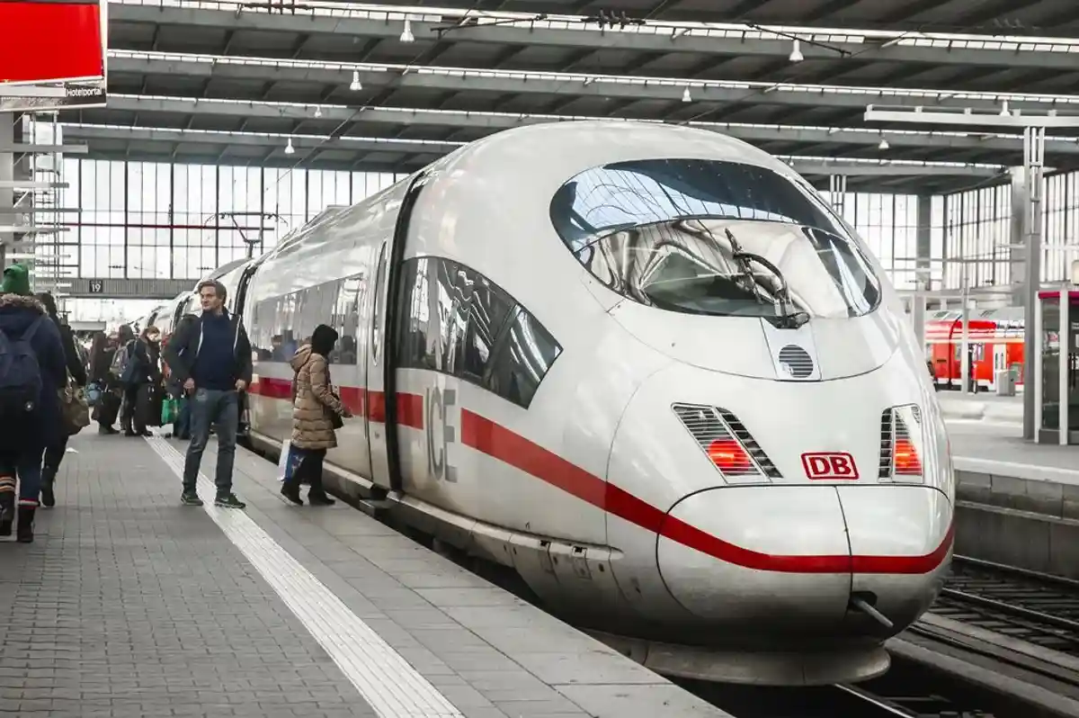железнодорожные поездки в Германии