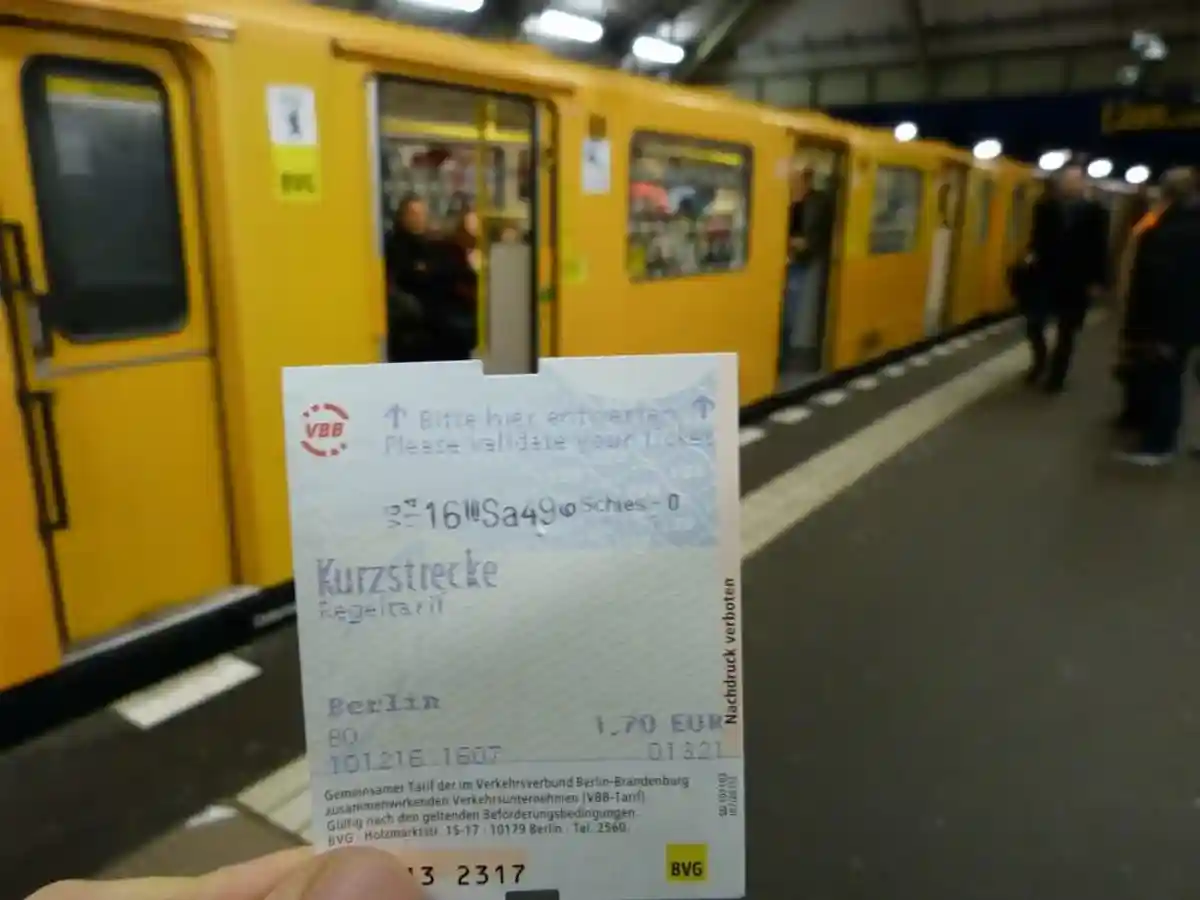 Метро-общественный транспорт в Германии