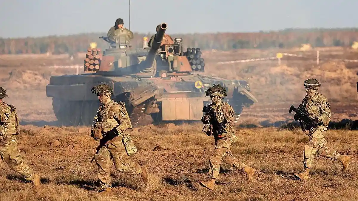Польская армия на боевых учениях. Фото: Reuters