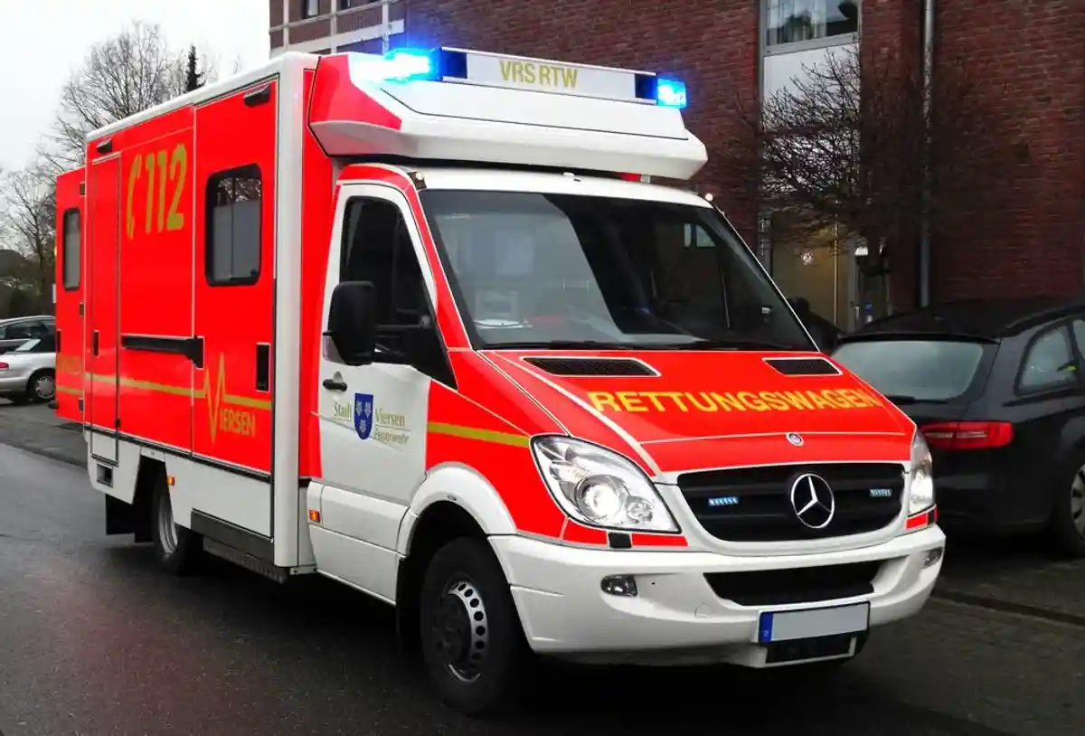 машина скорой помощи в Германии