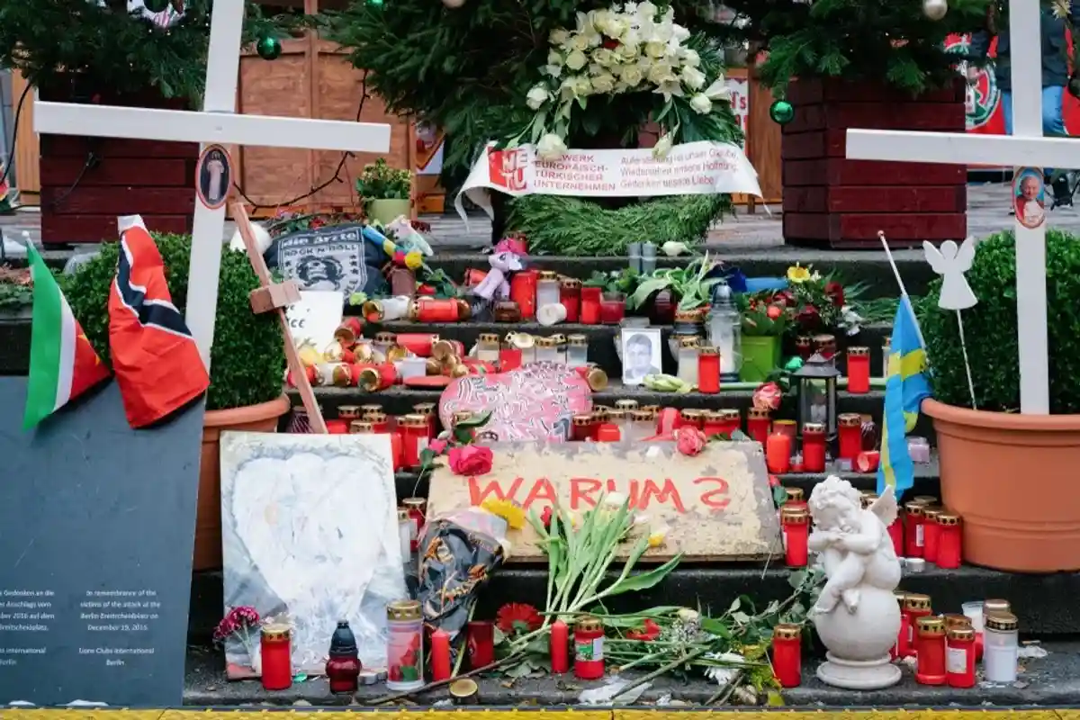 Мемориал жертвам теракта в Берлине. Фото: Shutterstock.com