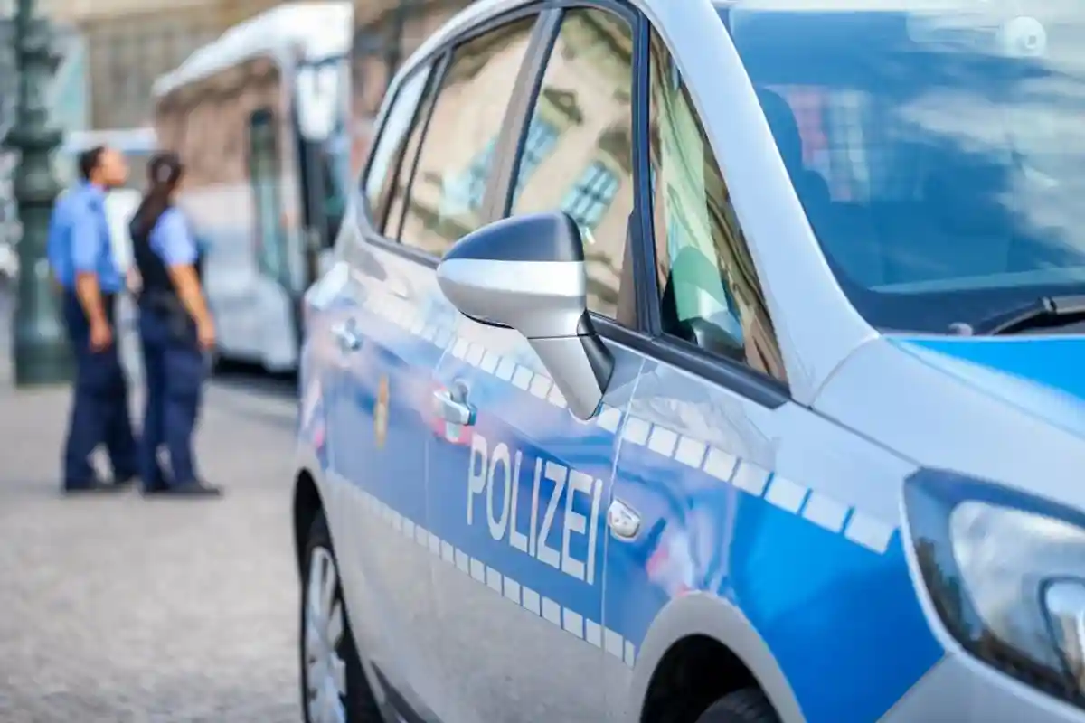 Полицейская машина в Германии