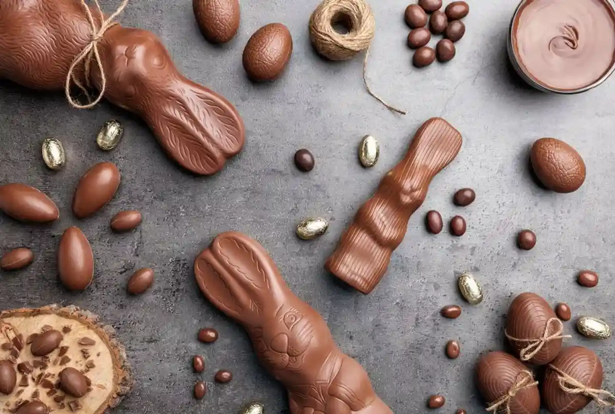 Шоколадные зайцы шоколад