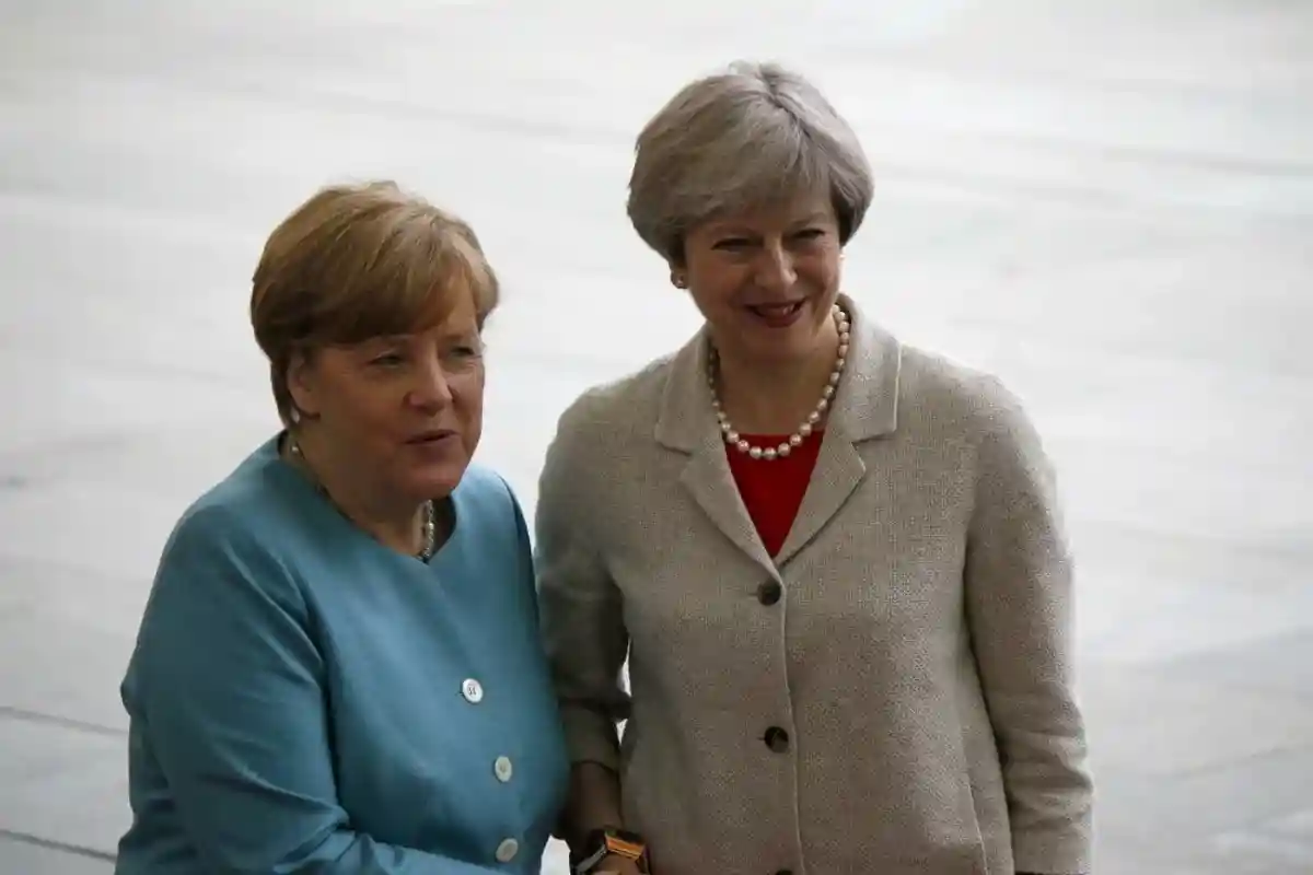 Ангела Меркель и Тереза Мэй