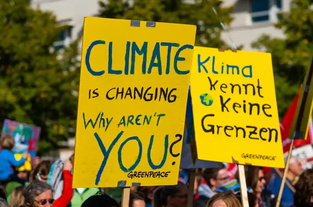 Климатические активисты в Германии