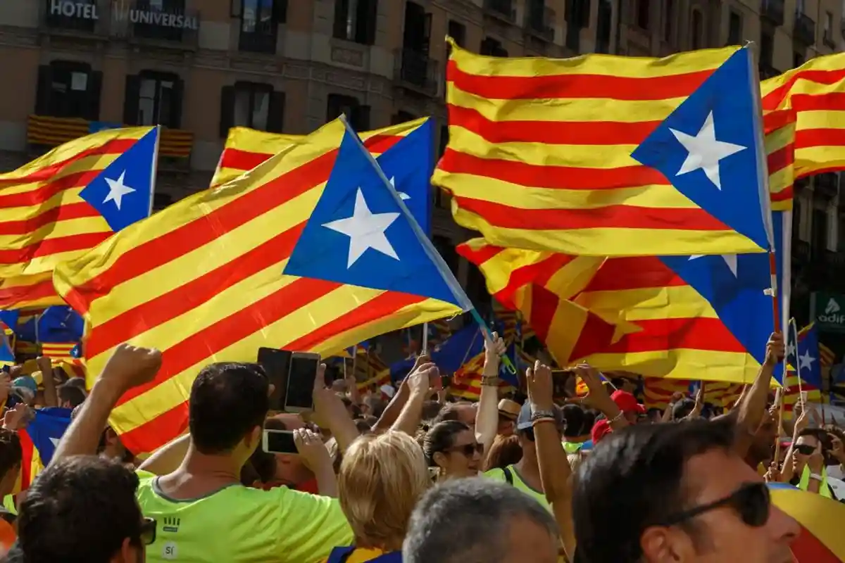 Флаги каталонского мятежа