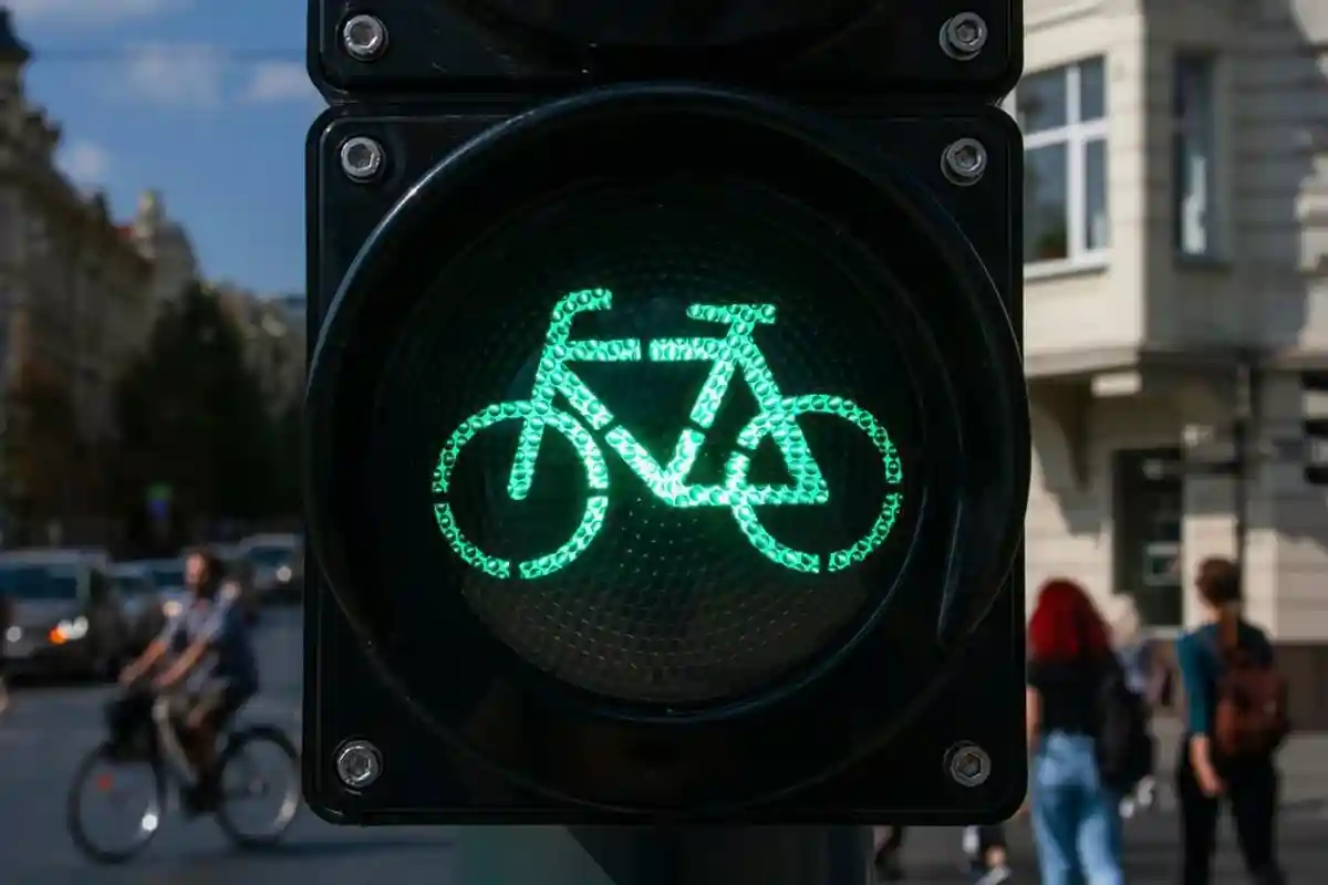 Велосипедный светофор. Фото: shutterstock.com