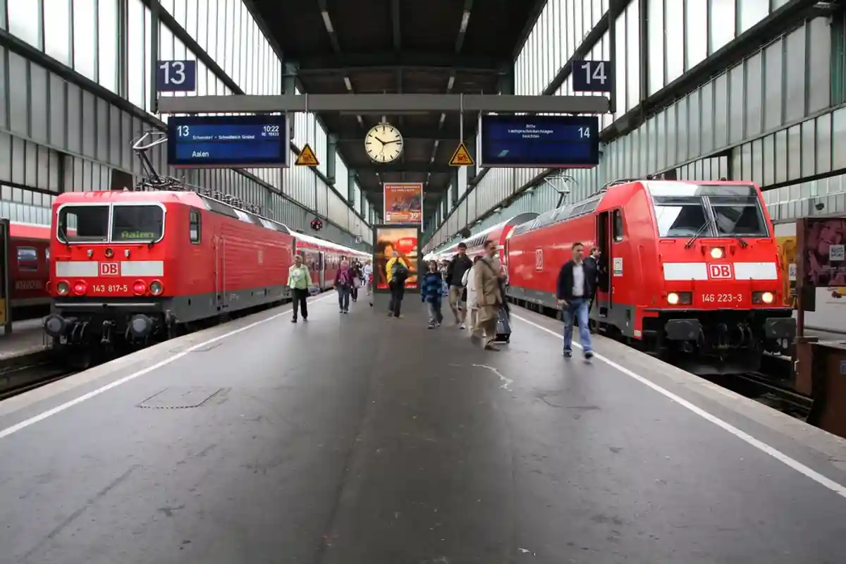 Из–за коронакризиса немецкие поезда стали более пунктуальными