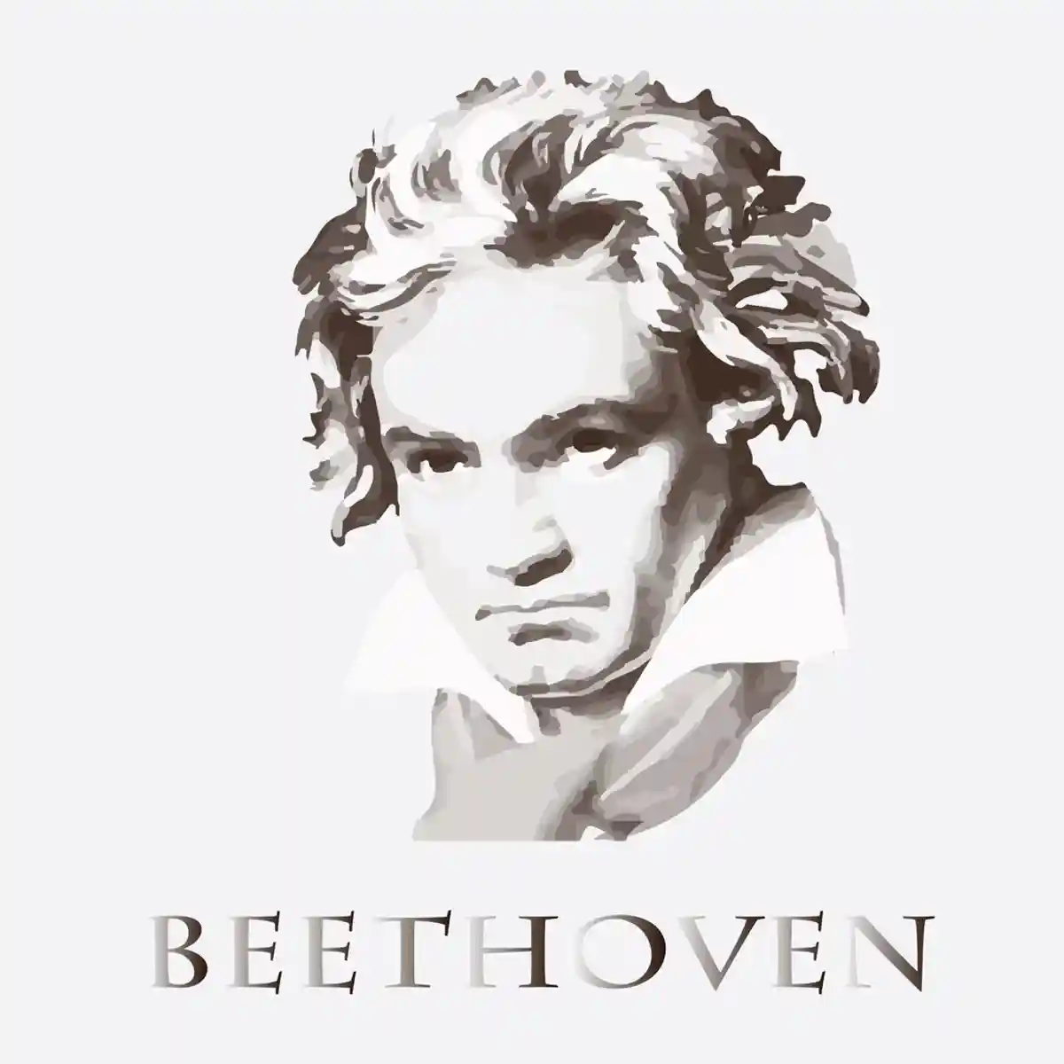 портрет Бетховена