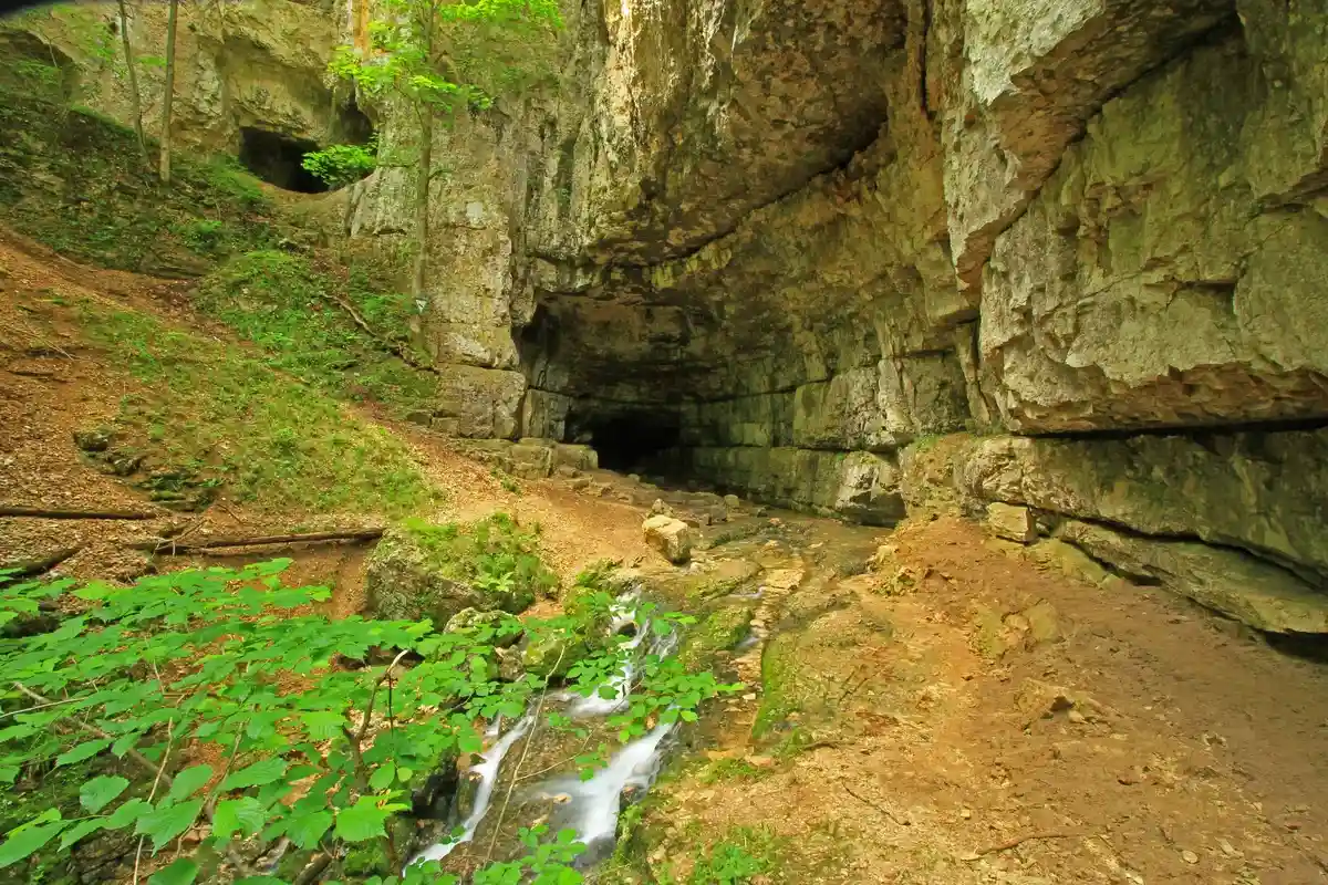 Пещеры в Швабском Альбе