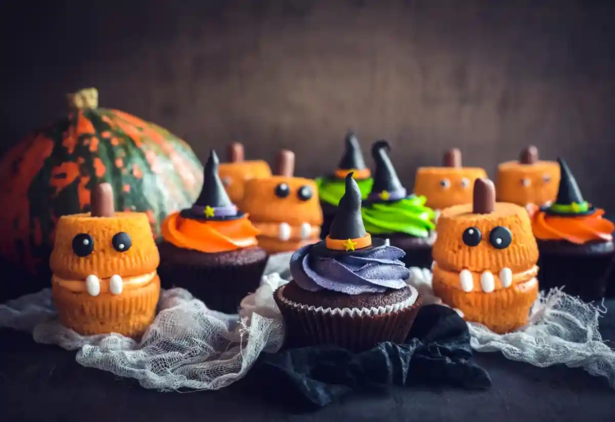 пирожные для Хэллоуина фото