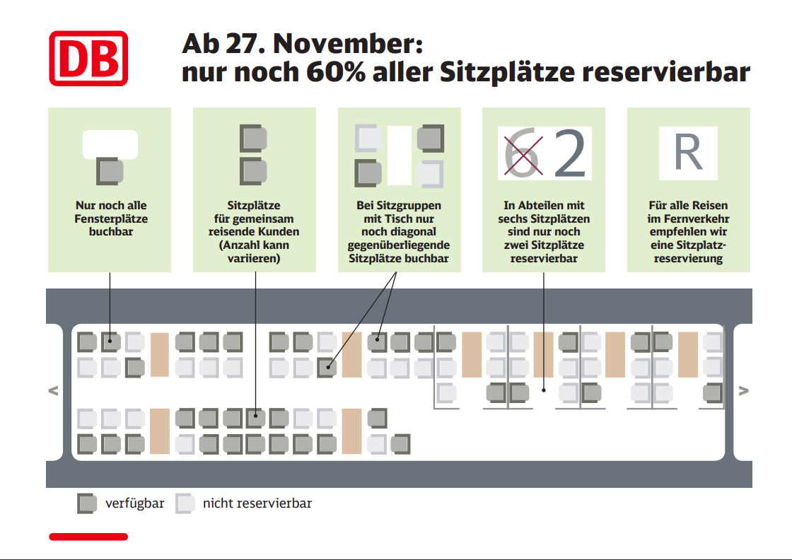 Deutsche Bahn план бронирования мест. Фото: пресс-служба Deutsche Bahn