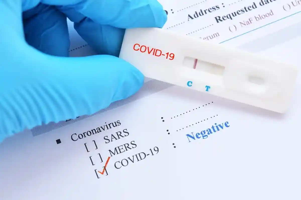 Экспресс–тест на коронавирус