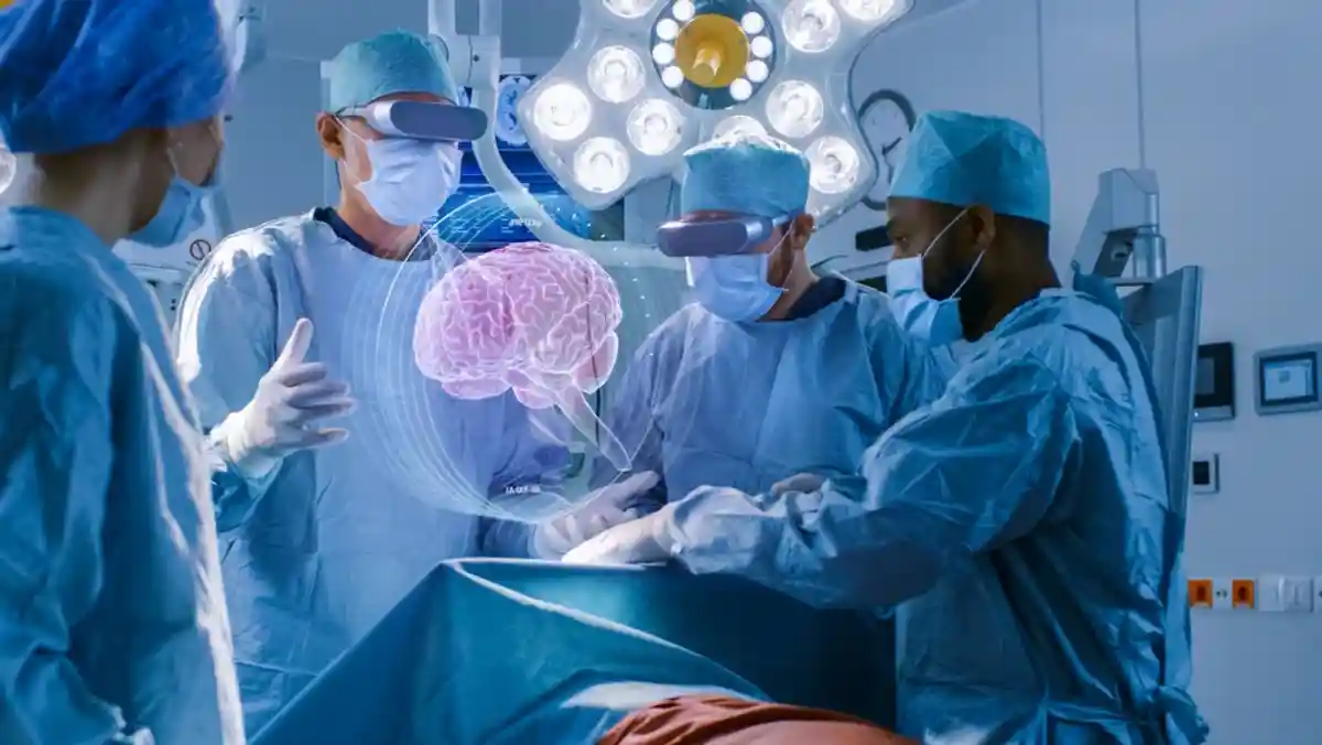 То, что кажется фантастикой, уже реализовано в клиниках Германии: операция на мозге с ассистированием робота ROSA