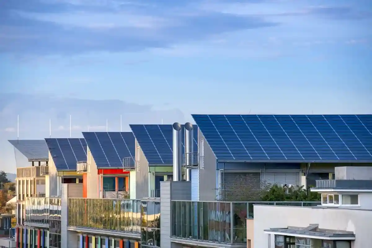 солнечные панели в Германии: дома во Фрайбурге
