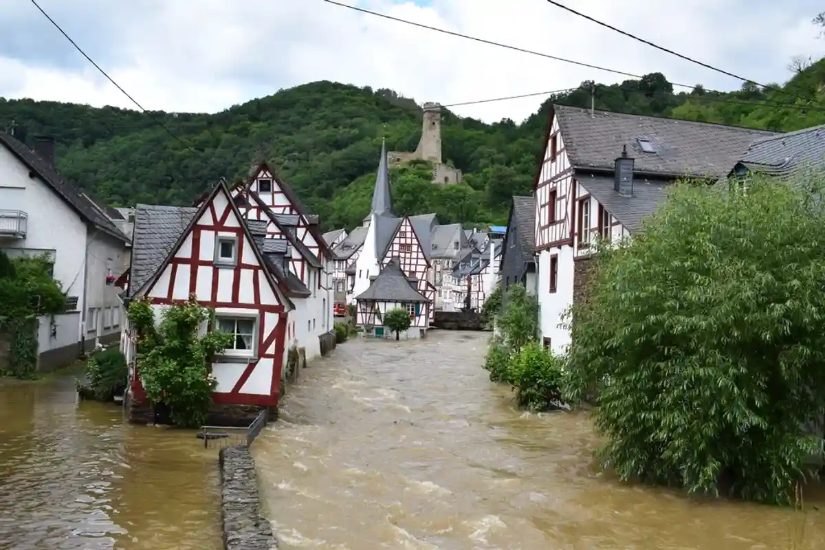 изменение климата, наводнение в Германии