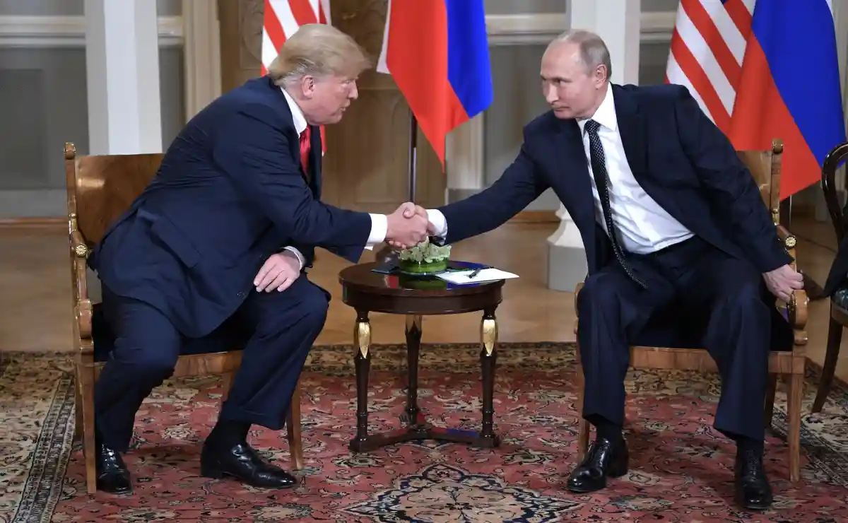 Владимир Путин с экс-президентом Соединённых Штатов Америки Дональдом Трампом / Фото: kremlin.ru