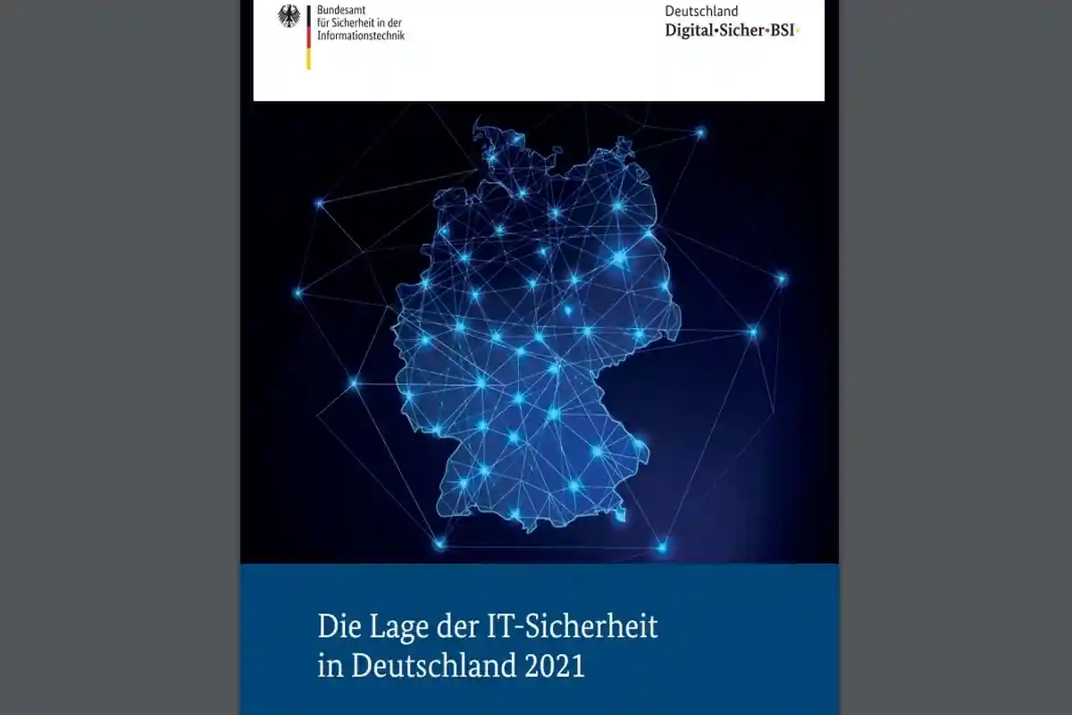 Киберпреступность Германии Фото: Автор: скриншот страницы сайта www.bsi.bund.de