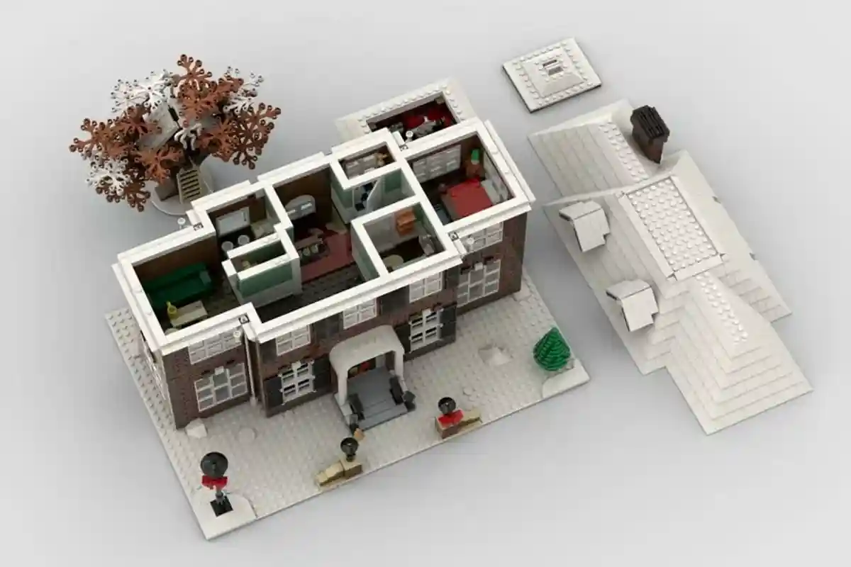 Конструктор Лего по мотивам фильма Один дома. Фото: lego.com