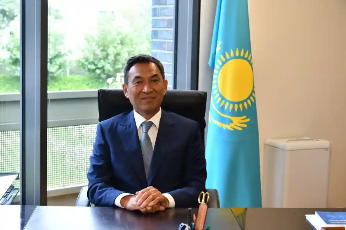 Интервью с послом Казахстана в Берлине. Фото: посольство Казахстана в Берлине