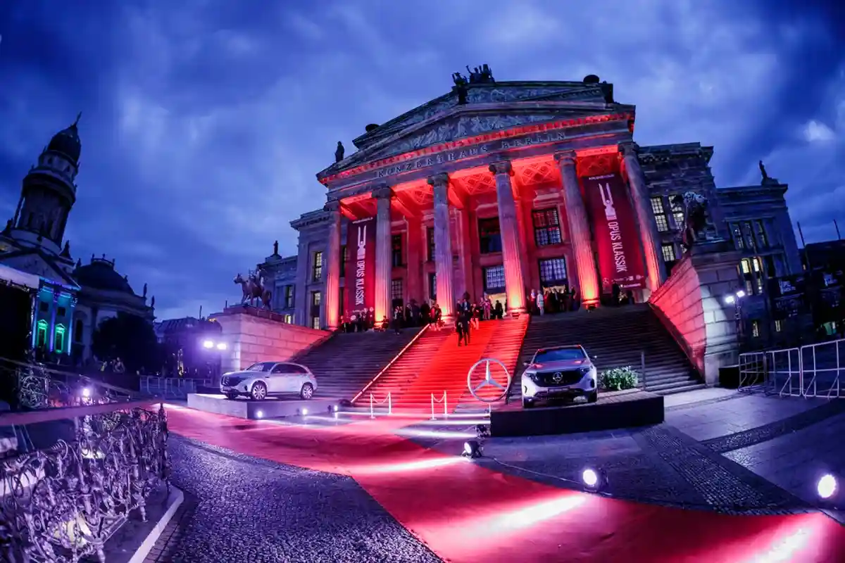 «Концертхаус» (нем. Konzerthaus Berlin), ранее «Шаушпильхаус» (нем. Schauspielhaus Berlin) был возведён в 1818—1821 гг. по проекту Карла Фридриха Шинкеля как Берлинский драматический театр. Фото: Mo Wüstenhagen / opusklassik.de