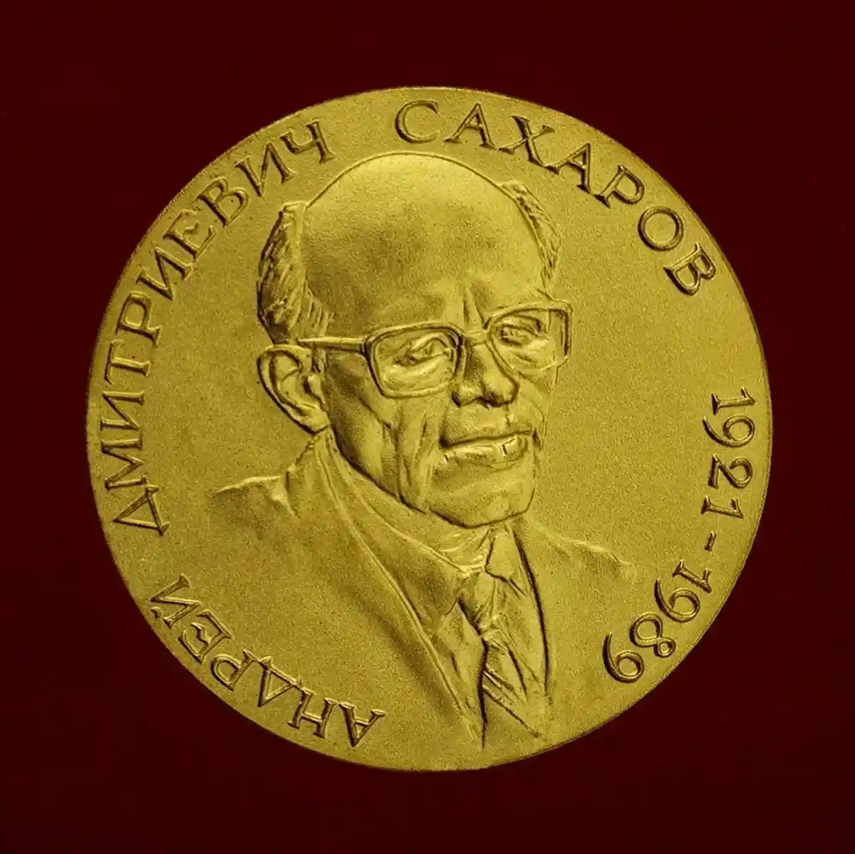 Золотая медаль имени А. Д. Сахарова Российской академии наук. Фото: Re2000 / Wikipedia.org