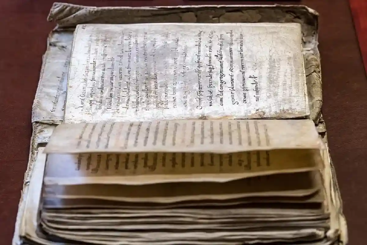 Рукописи Мерзебургского собора. Фото: Dpa