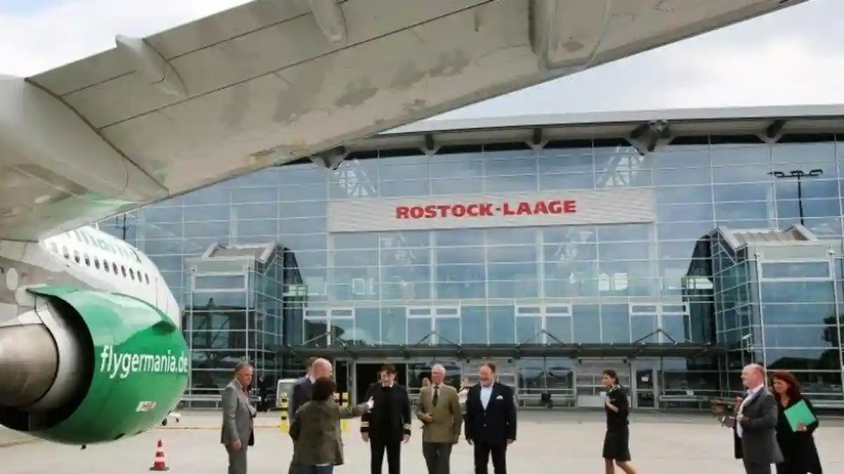 аэропорт в Ростоке / Фото: hamburgizz / twitter.com