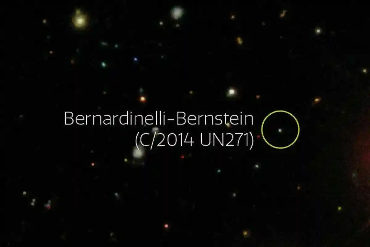 C/2014 UN271, она же комета Бернардинелли — Бернштейна Фото: AstroFísica/Facebook