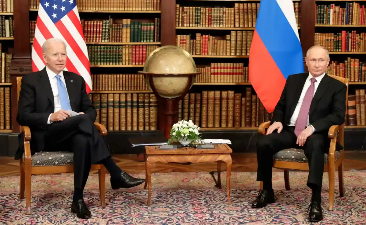 Встреча Владимира Путина и Джо Байдена Фото: kremlin.ru