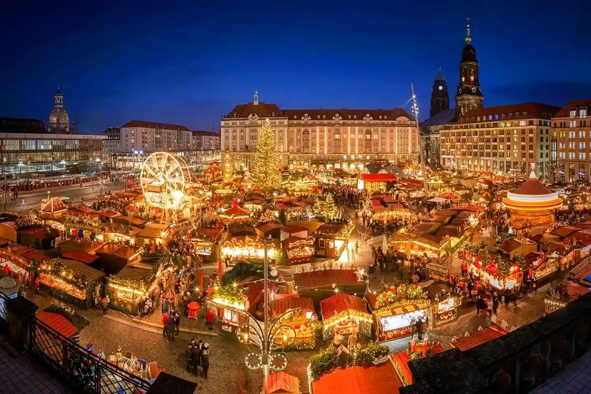 Рождество в Дрездене. Фото: unsplash.com