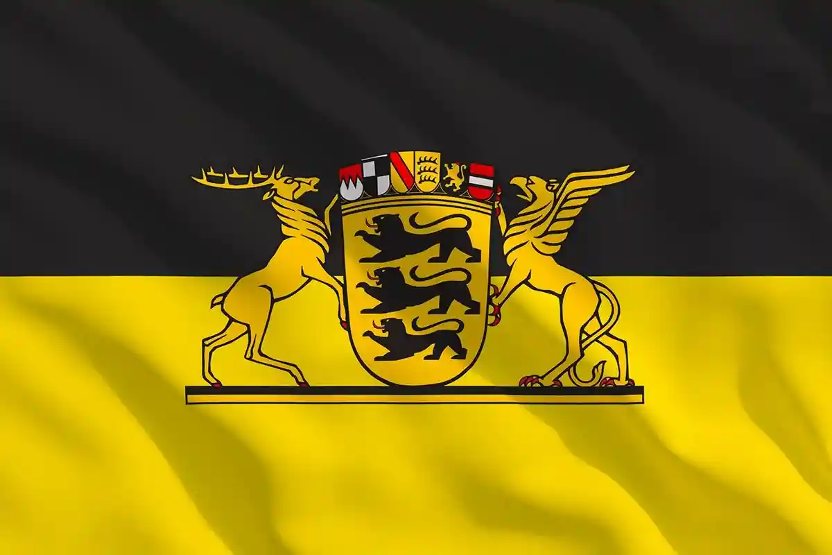 Федеральная земля Баден-Вюртемберг – официальный герб. Иллюстрация: shutterstock.com