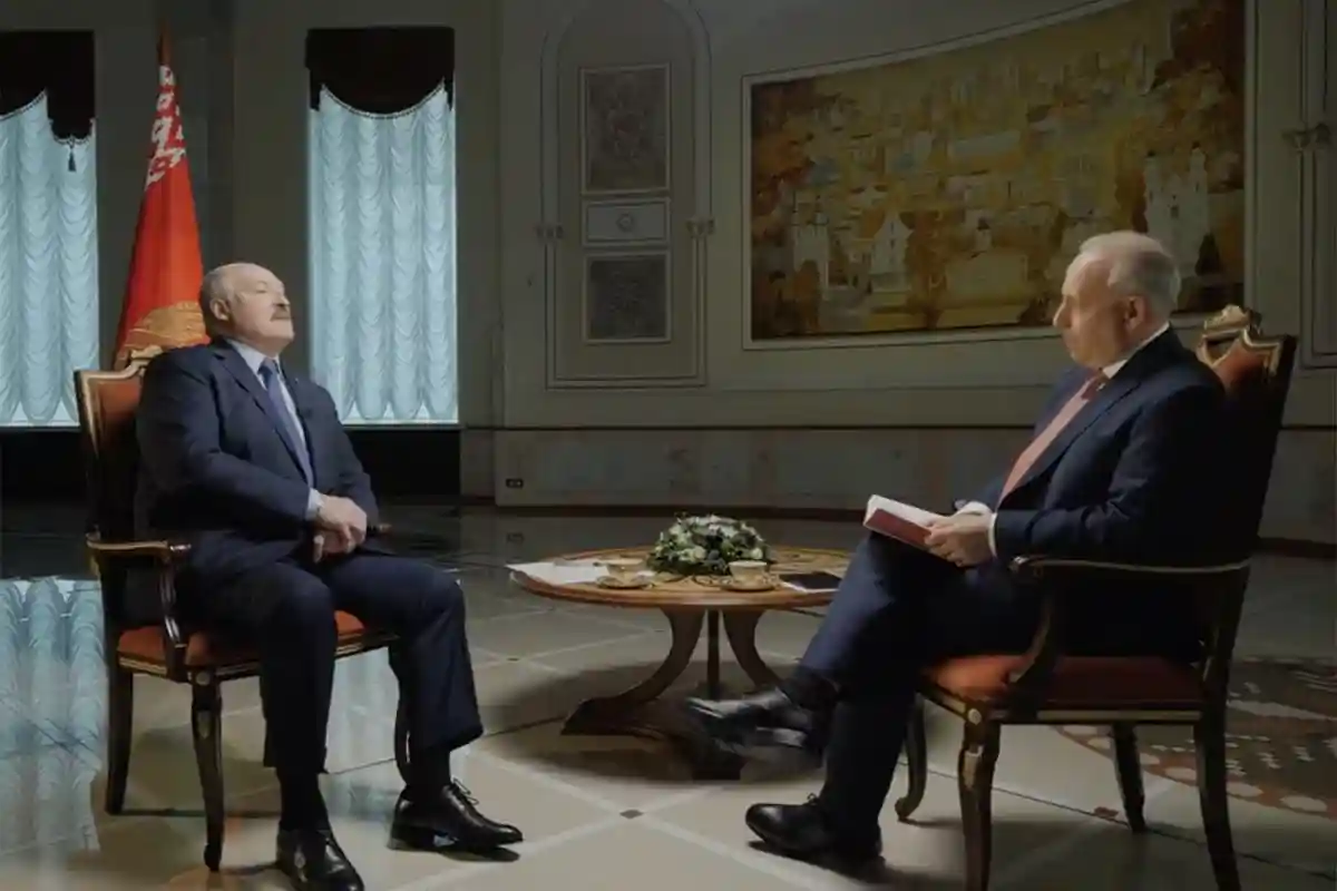 Интервью Лукашенко BBC. Скриншот: bbc.com