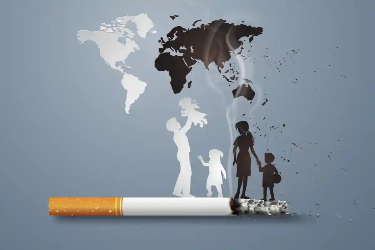 Курящие семьи Фото: Автор: KENG MERRY paper art / shutterstock.com