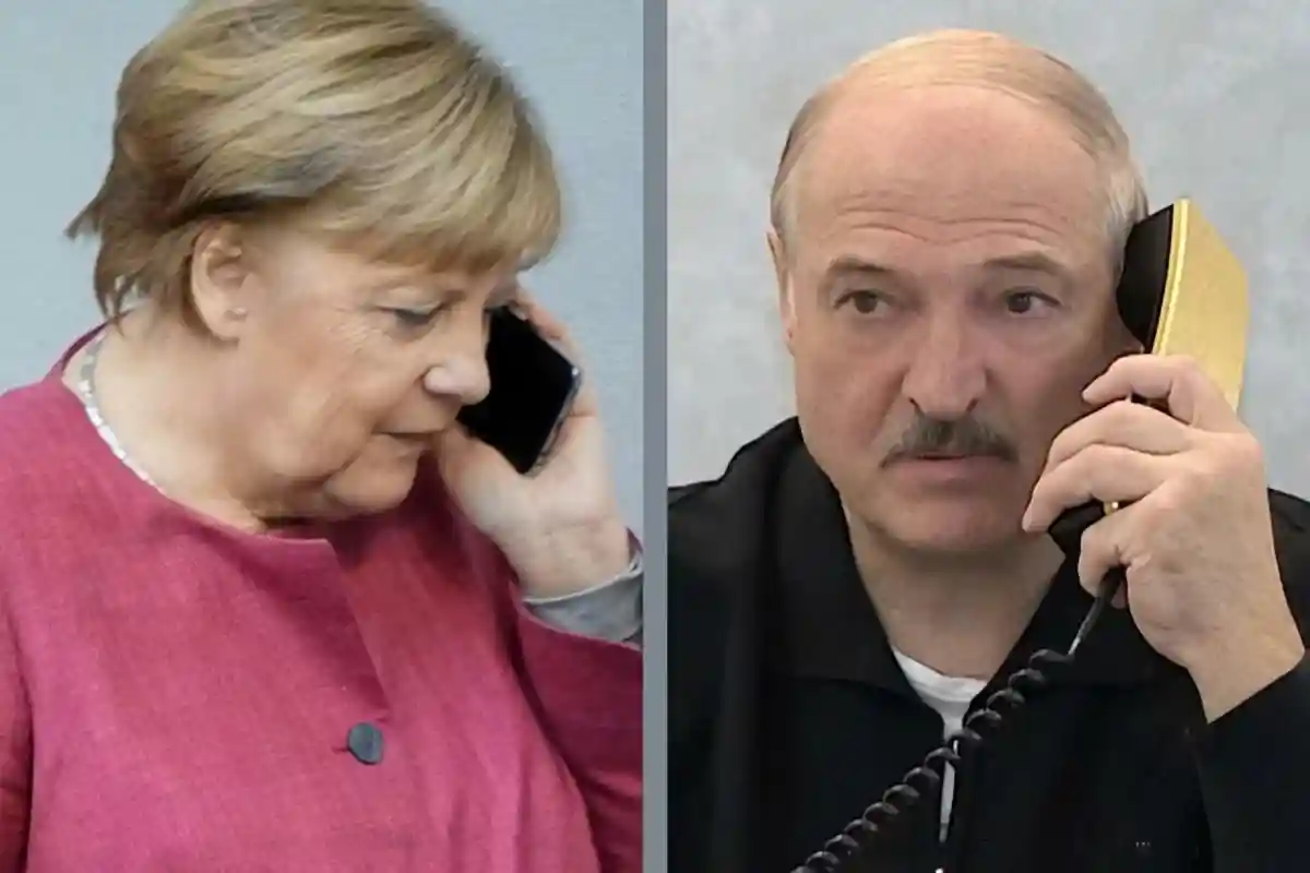 Разговор Ангелы Меркель и Лукашенко по телефону.