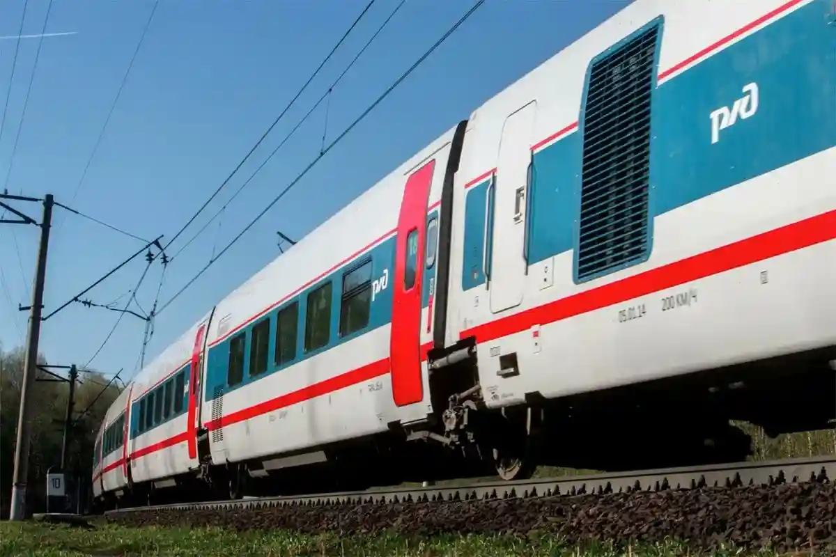 Поезд РДЖ по пути в Германию. Фото: rzd.ru