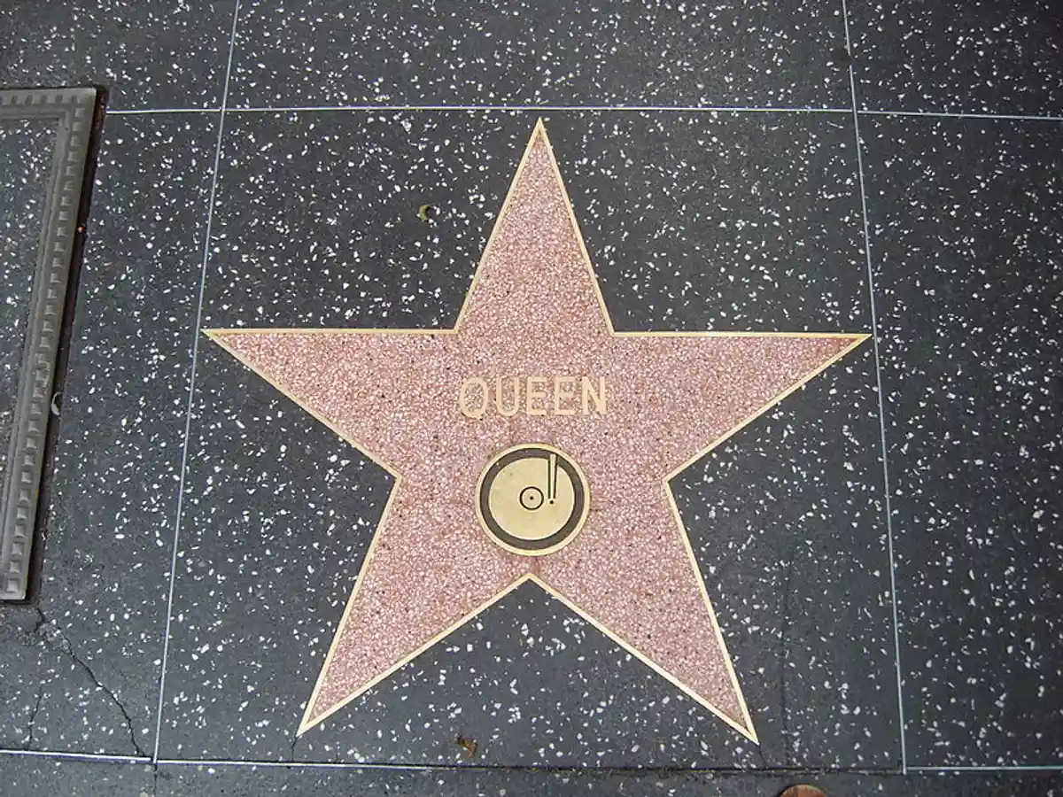 Звезда Queen на Голливудской «Аллее славы». Фото: Willem van Bergen / Wikipedia.org