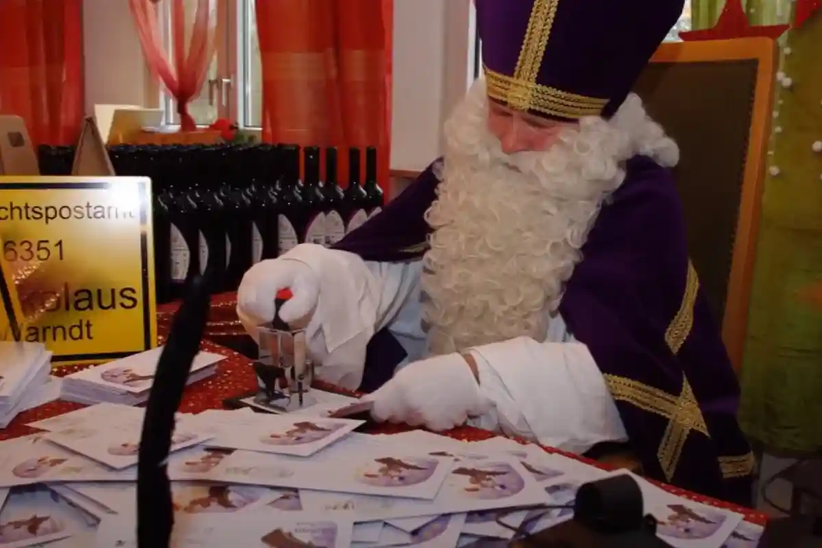 Письмо Санта-Клаусу 2021. Фото: скриншот youtube-аккаунт St. Nikolaus im Warndt
