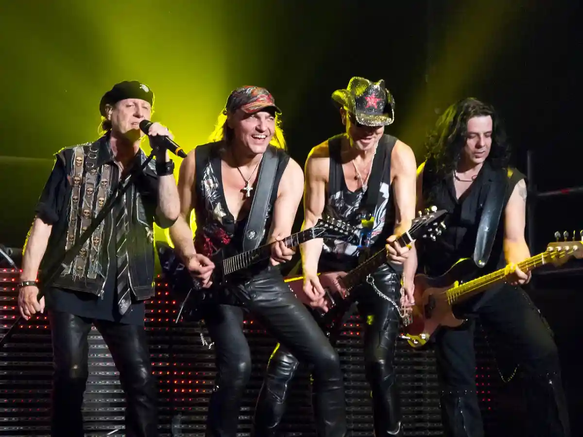 Коллектив группы Scorpions сознательно, с первой же пластинки, записывался только на английском языке. Фото: wikipedia.org 
